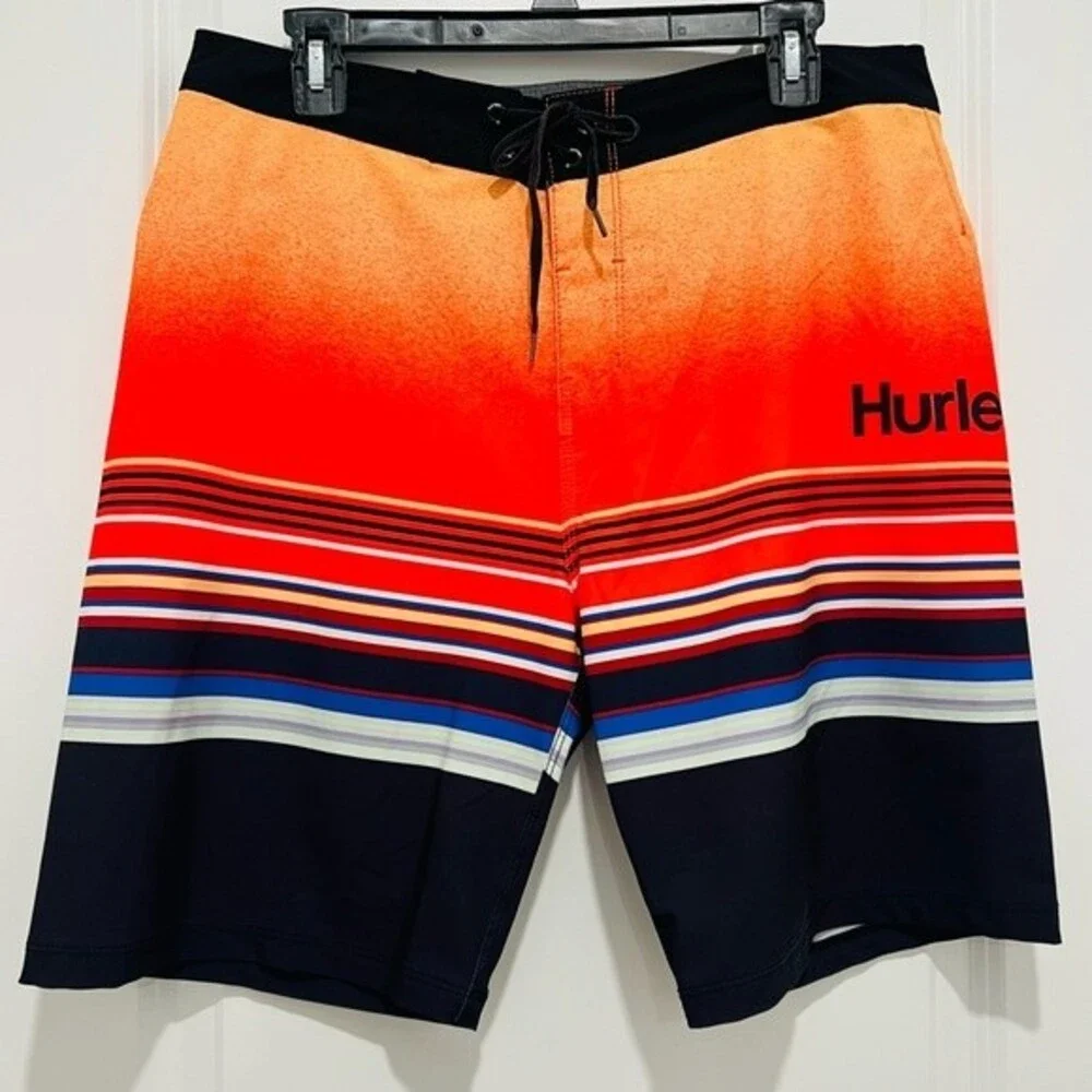 Hurley Phantom Spectrum 18" Board Shorts Men's Sz 32 Swim Suit/Shorts - Picture 3 of 12
